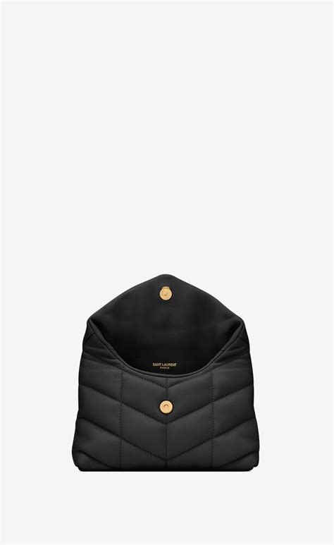 YSL puffer pouch